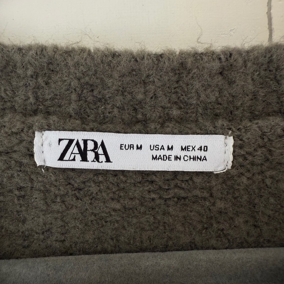 ZARA | Size Medium | Wool Blend Sweater - Picture 7 of 8